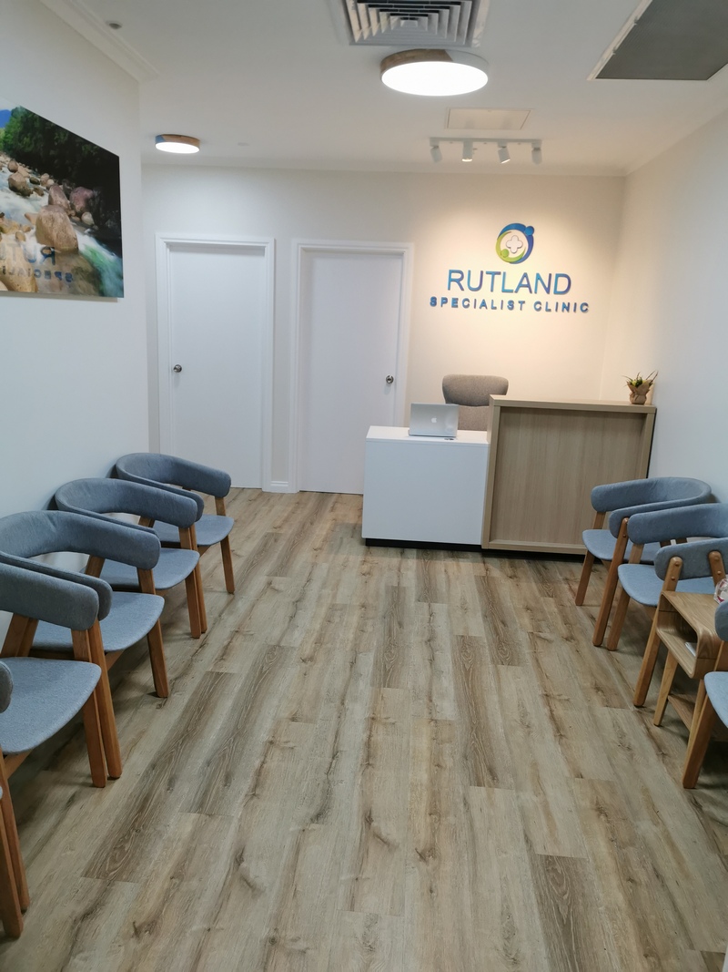 Rutland Clinic waiting room